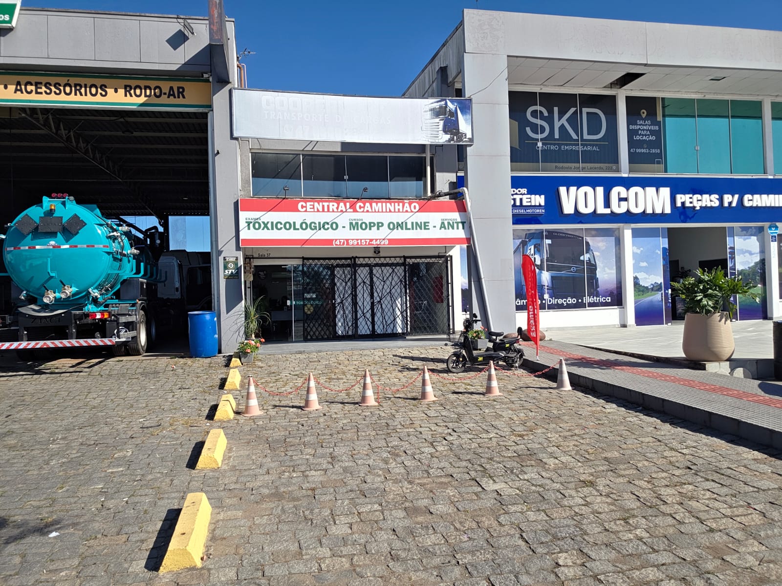 Central do Caminhão - Posto de atendimento em Itajaí